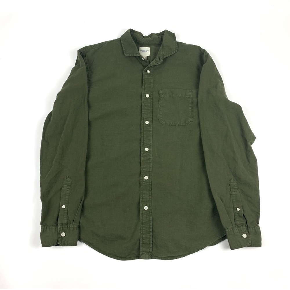 LANDS’ END CASUAL BUTTON UP